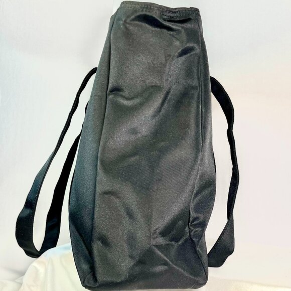 Kate Spade New York XL All Nylon Weekender Tote Black Travel Bag - Picture 3 of 9